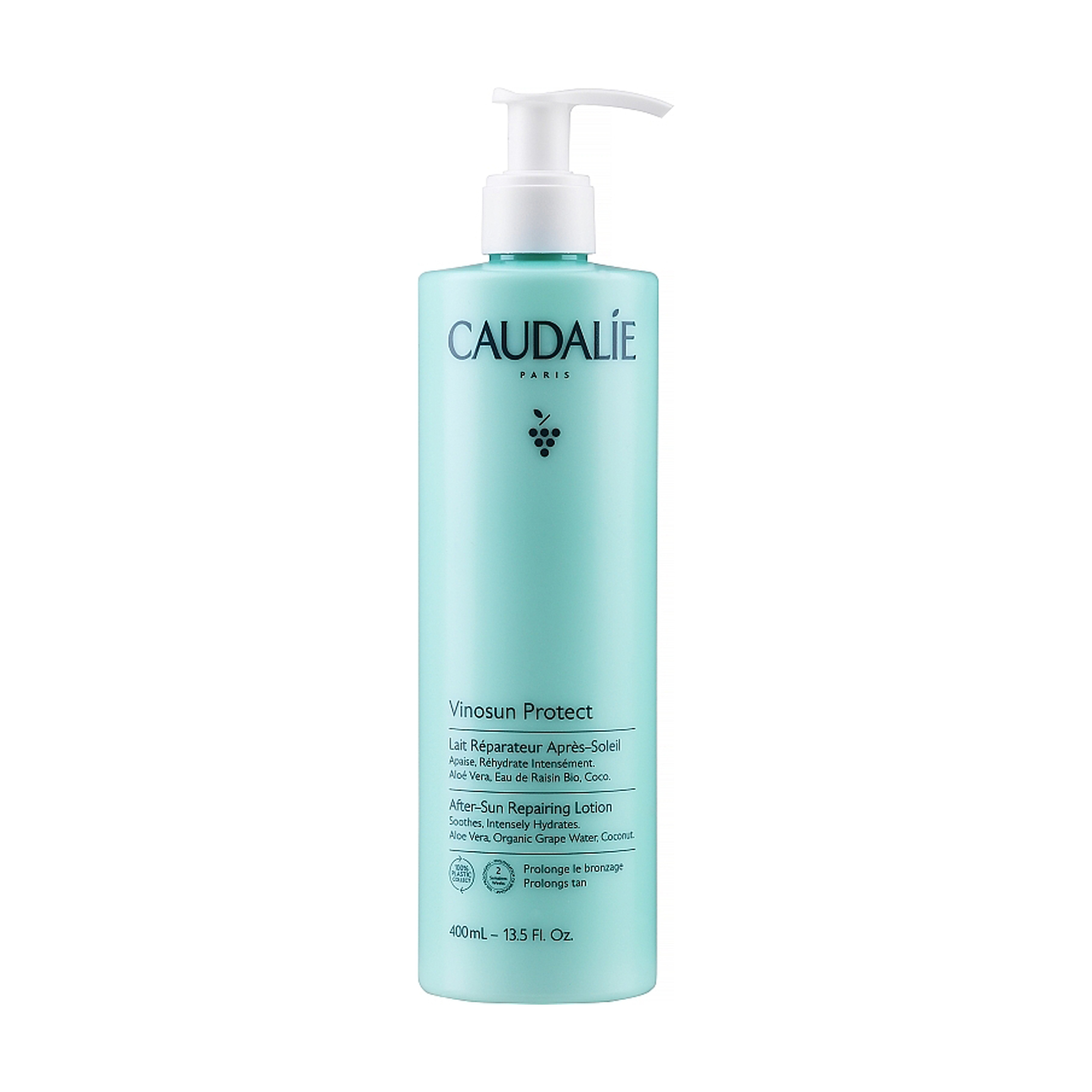 Уцінка! Відновлювальне молочко після засмаги Caudalie Vinosun Protect After-Sun Repairing Lotion, 400 мл